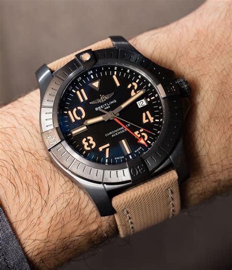 breitling avenger gmt night mission|Breitling chronograph 45 night.